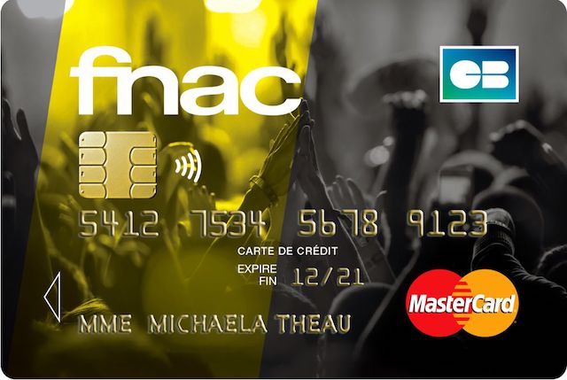 carte FNAC MasterCard