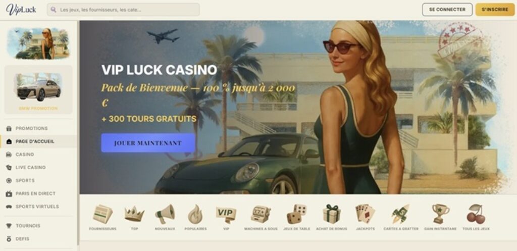 VIPluck casino avis